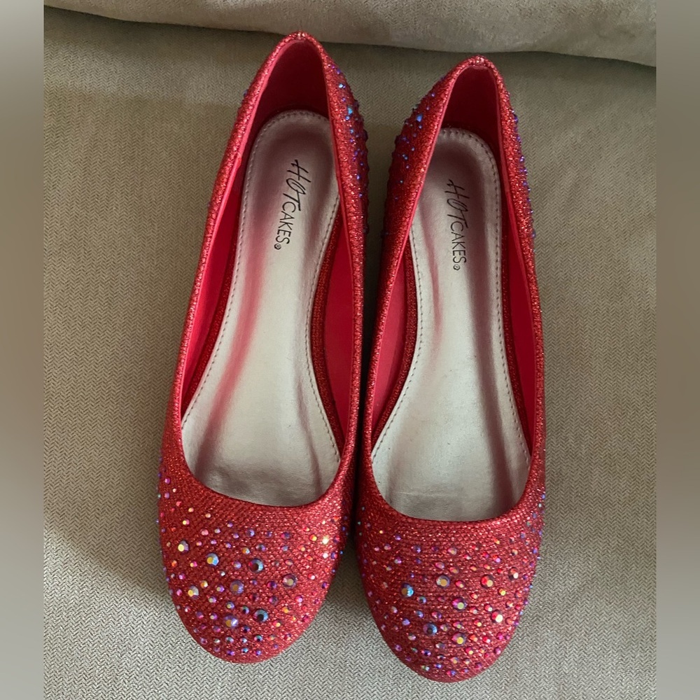 NWOT Hot Cakes Ballet Flats